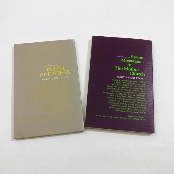 Seven Message to The Mother Church & Pulpit and Press Set of 2 Books PB - Picture 2 of 10